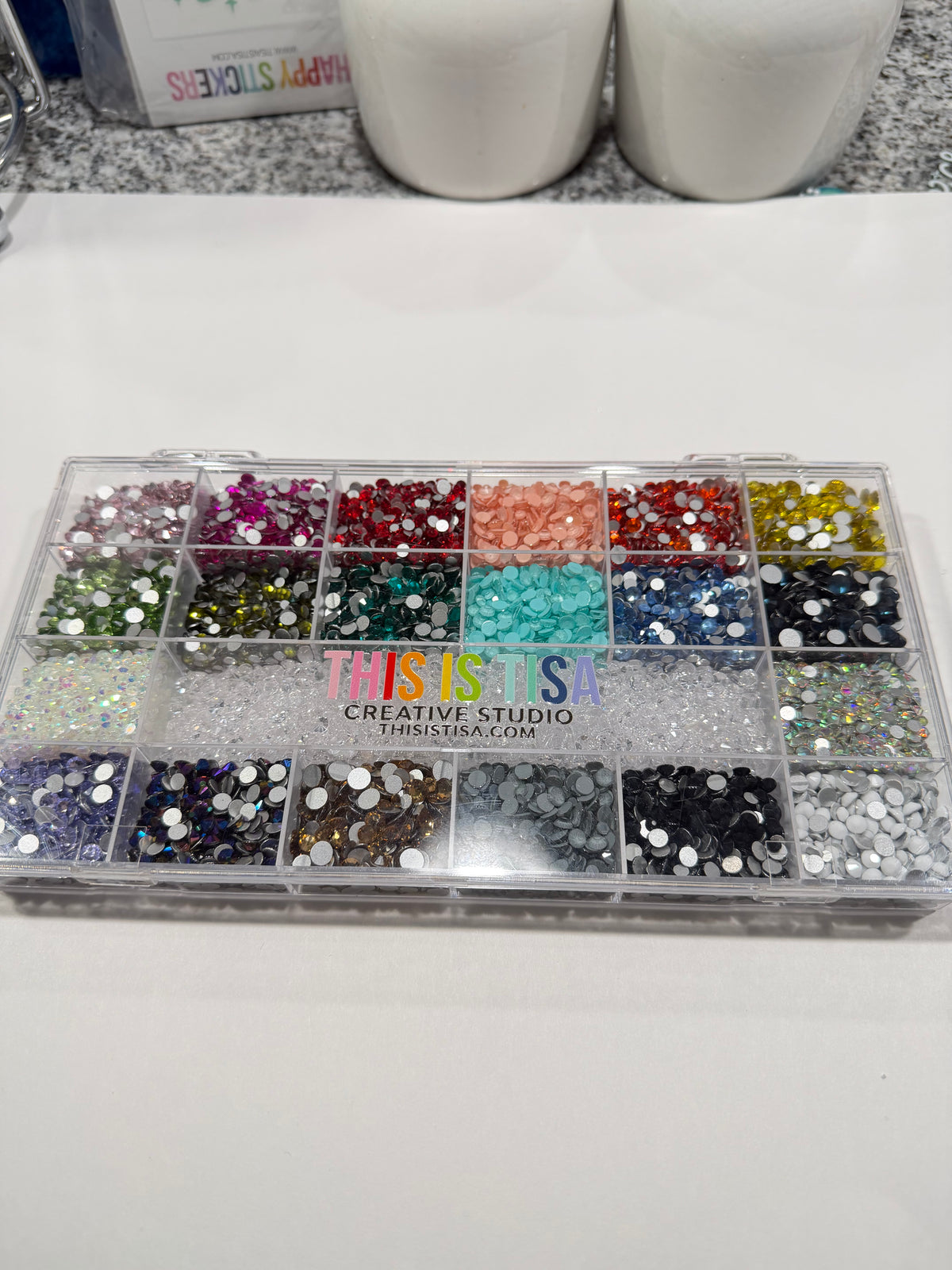 Premium Glass Rhinestone Mix Box 8510