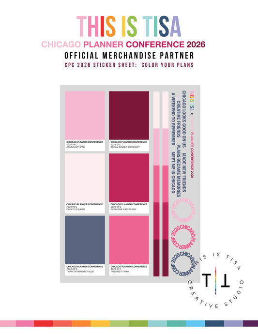 CPC Sticker Sheet:  Color Your Plans