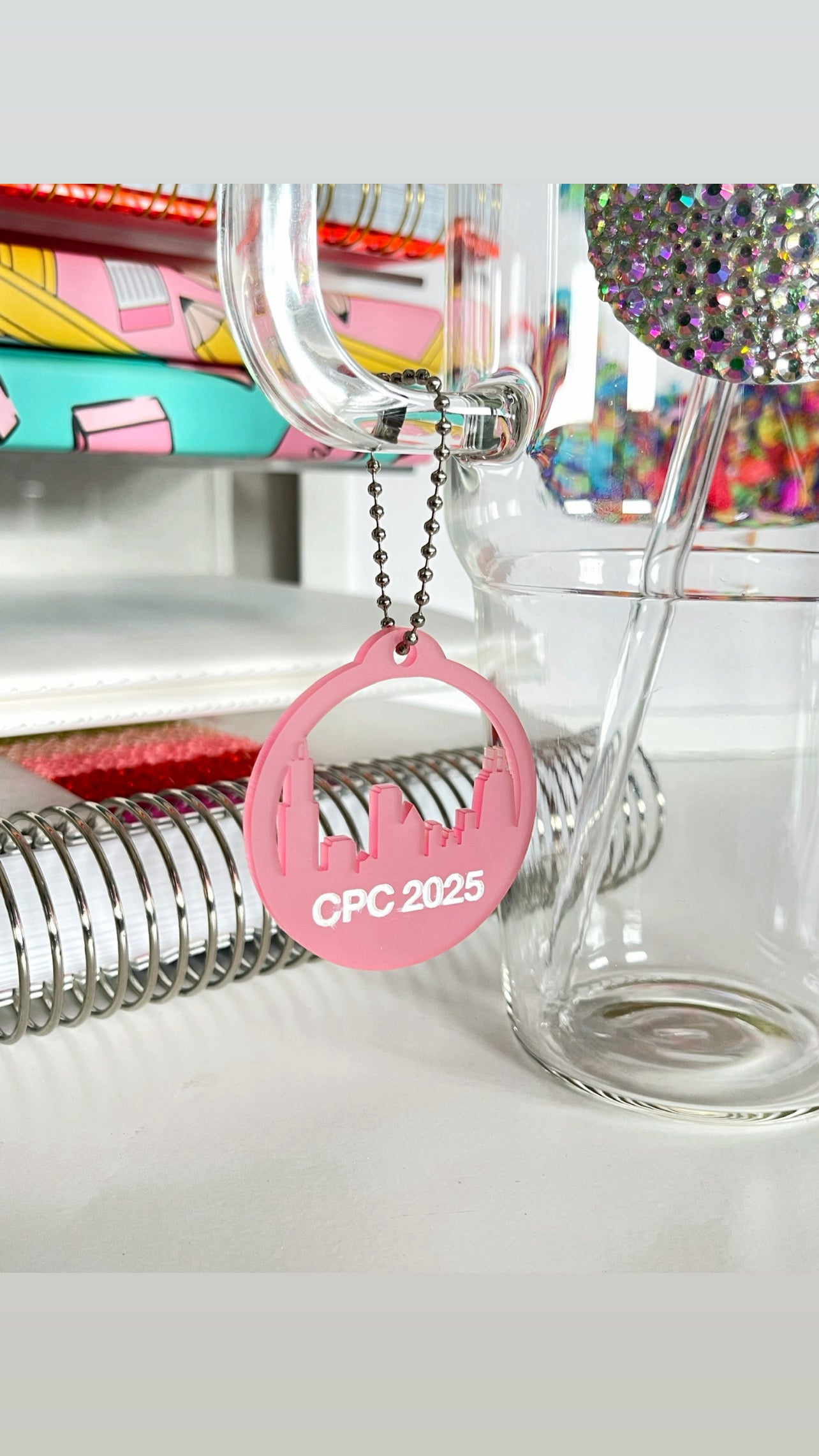 Chicago Planner Conference Tumbler Tag READY TO SHIP