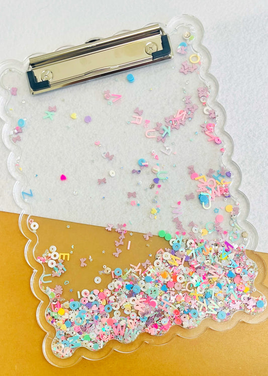 Scalloped Shaker Clipboard — Limited Edition