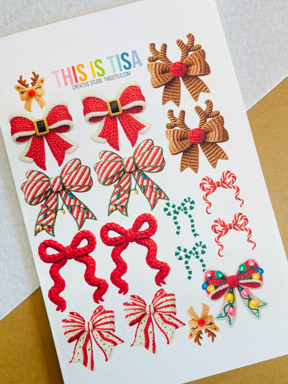 Mini Craft Kit — Holiday Bows Edition (Limited Run)