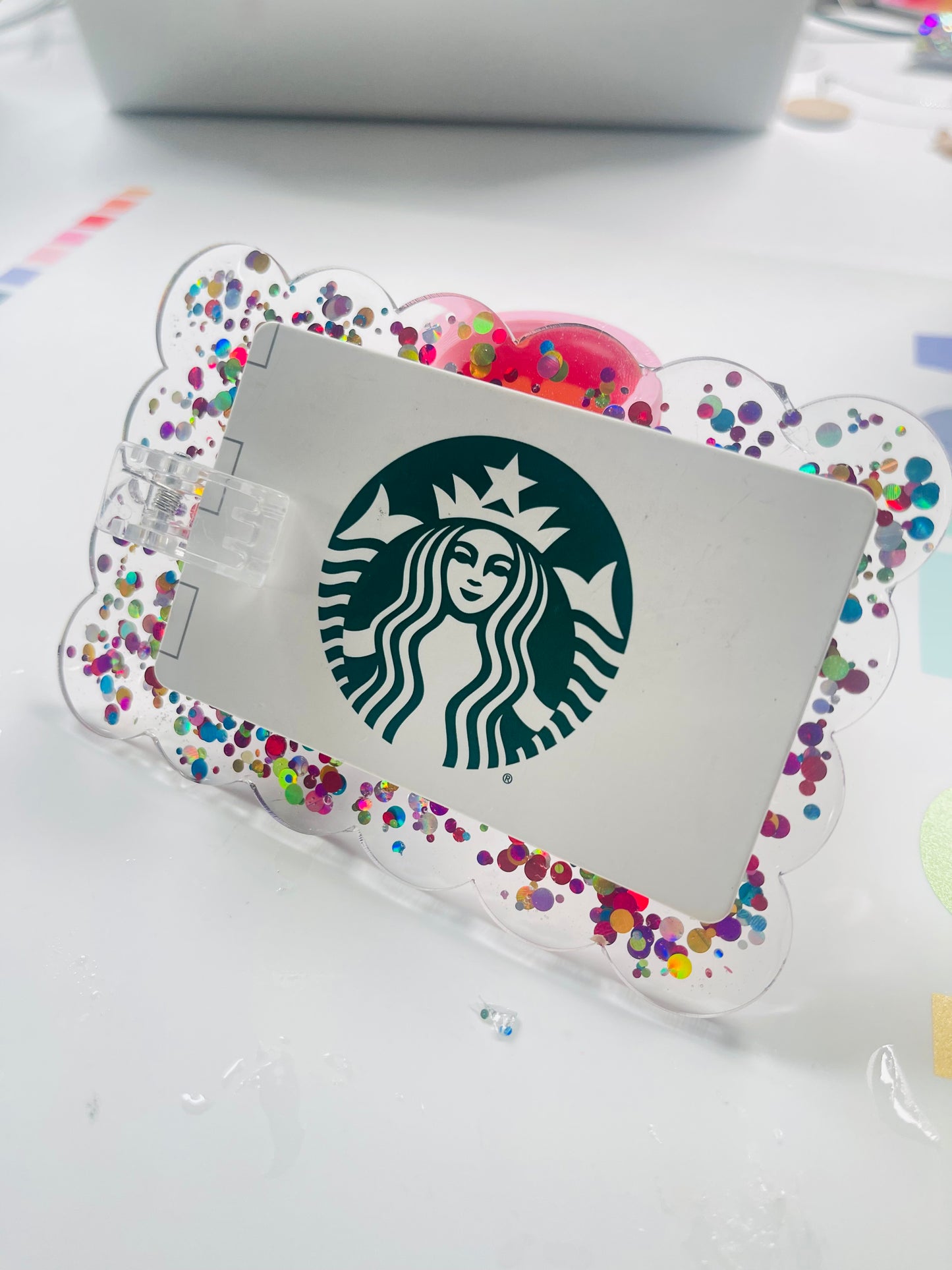 Mini DIY Scalloped Clipboard Clip