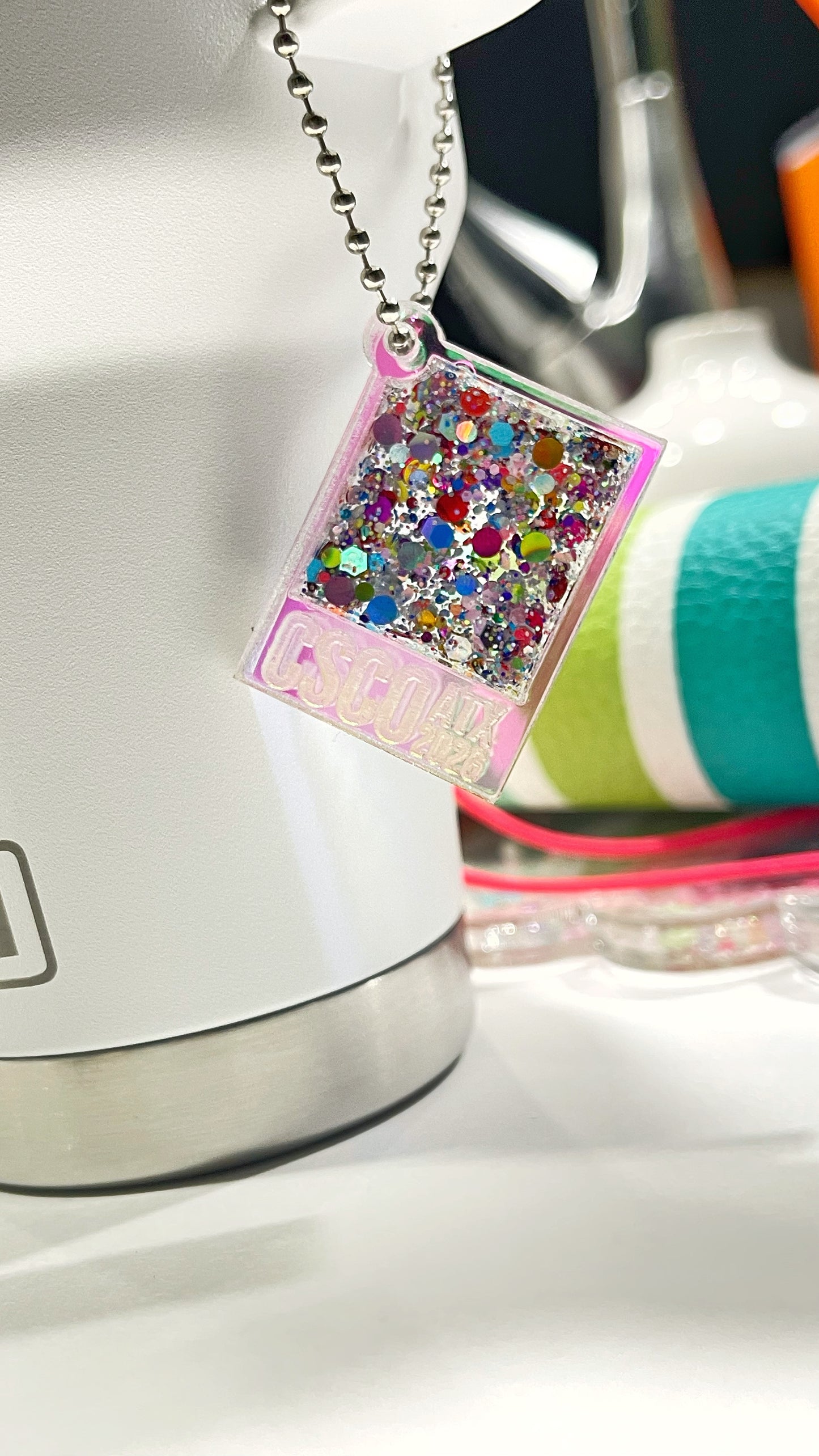 Creative Sparkle Collective Pantone Tumbler Charm