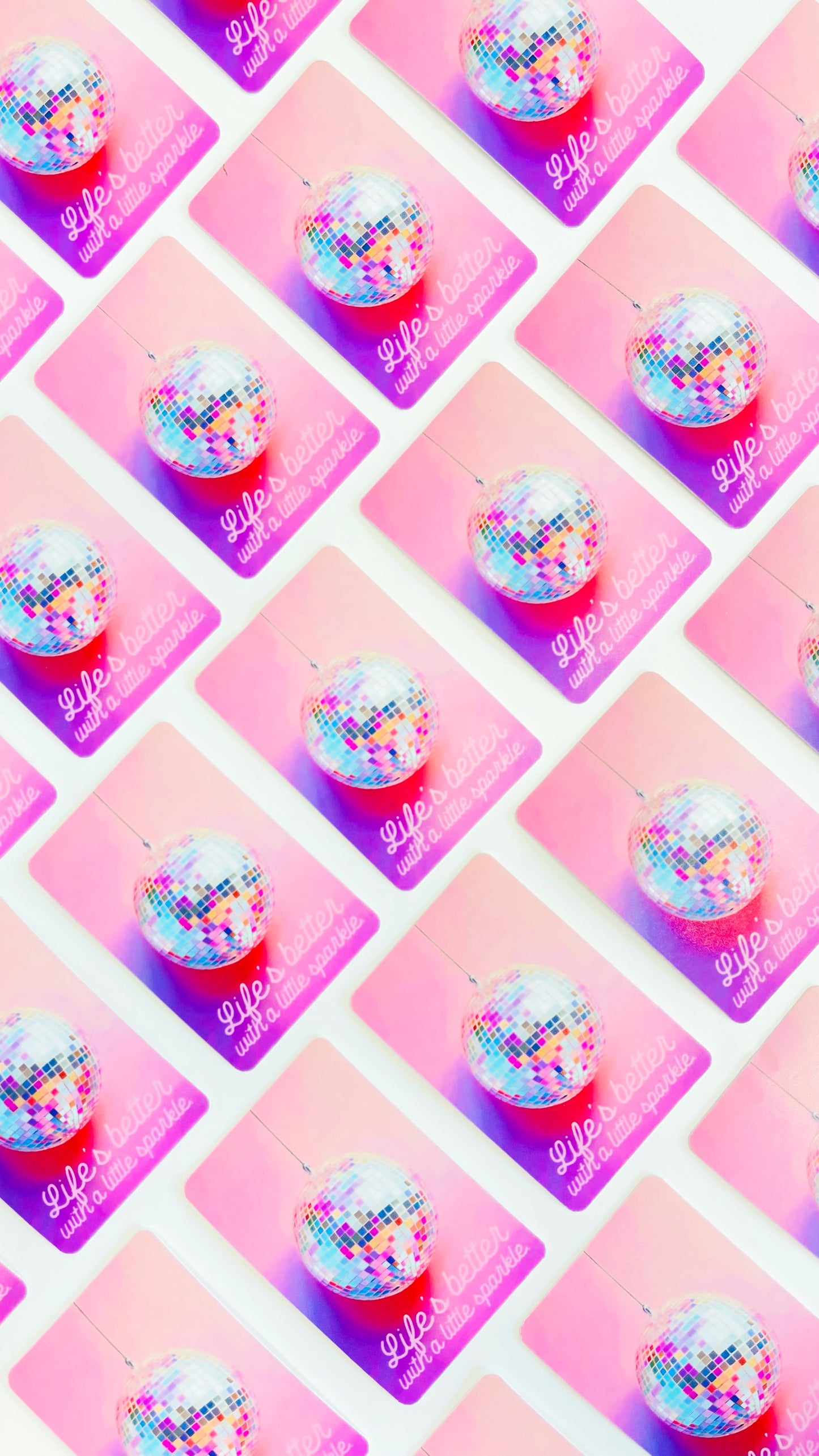 Happy Disco Ball Sticker READY TO SHIP