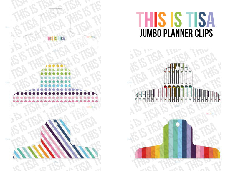 Jumbo Planner Clip